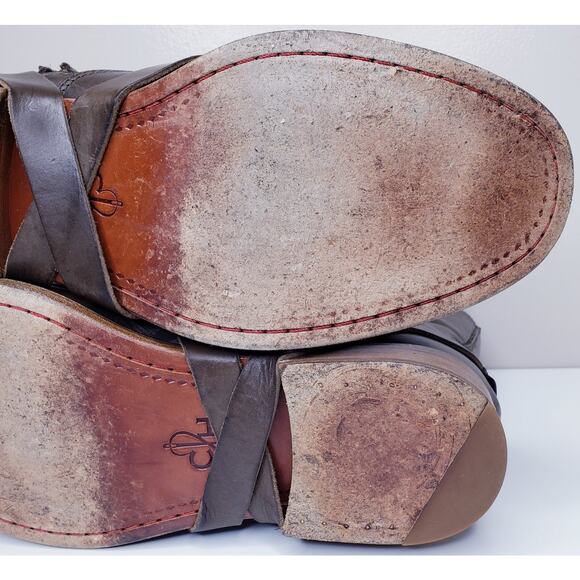 *RARE*~COLE , ROOD & HAAN CO. The Hague Smog Tall Harness Biker Boots Men's 9M - Picture 11 of 16
